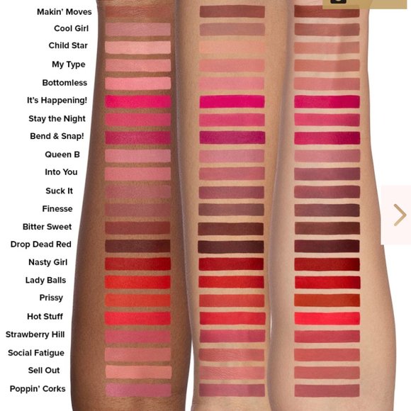 TOO FACE MELTED MATTE LIQUID LIPSTICK I'TS HAPPENING (PINK) ALL NWB - Picture 6 of 6